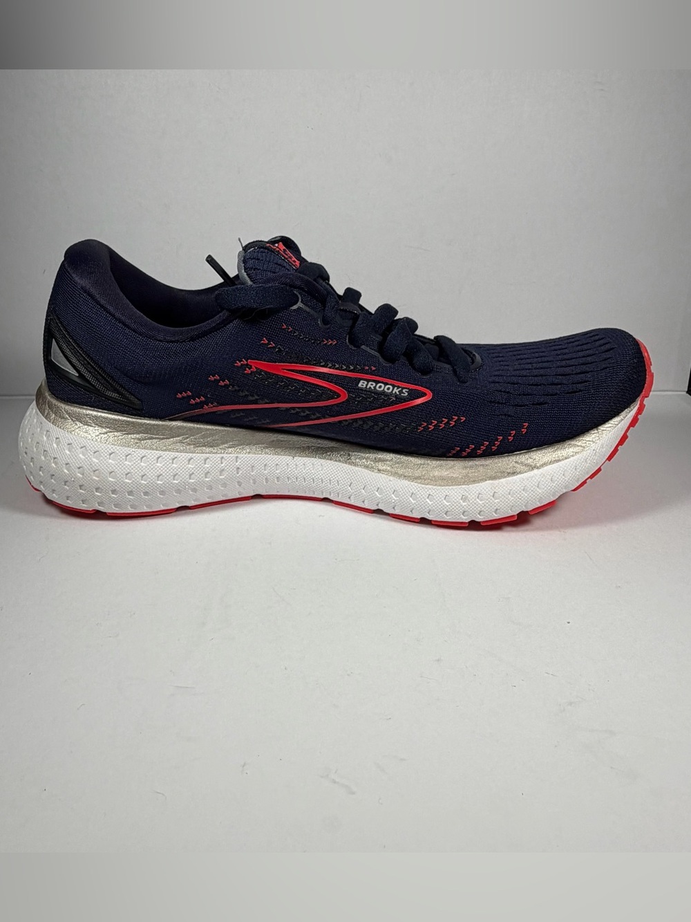 Brooks Glycerin 19 Women's Running Shoes-Size 6.5 B-Navy & Pink -Neutral Cushion - Picture 13 of 15